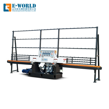 Multi-function 5 motors Straight Line Glass Edging Machine